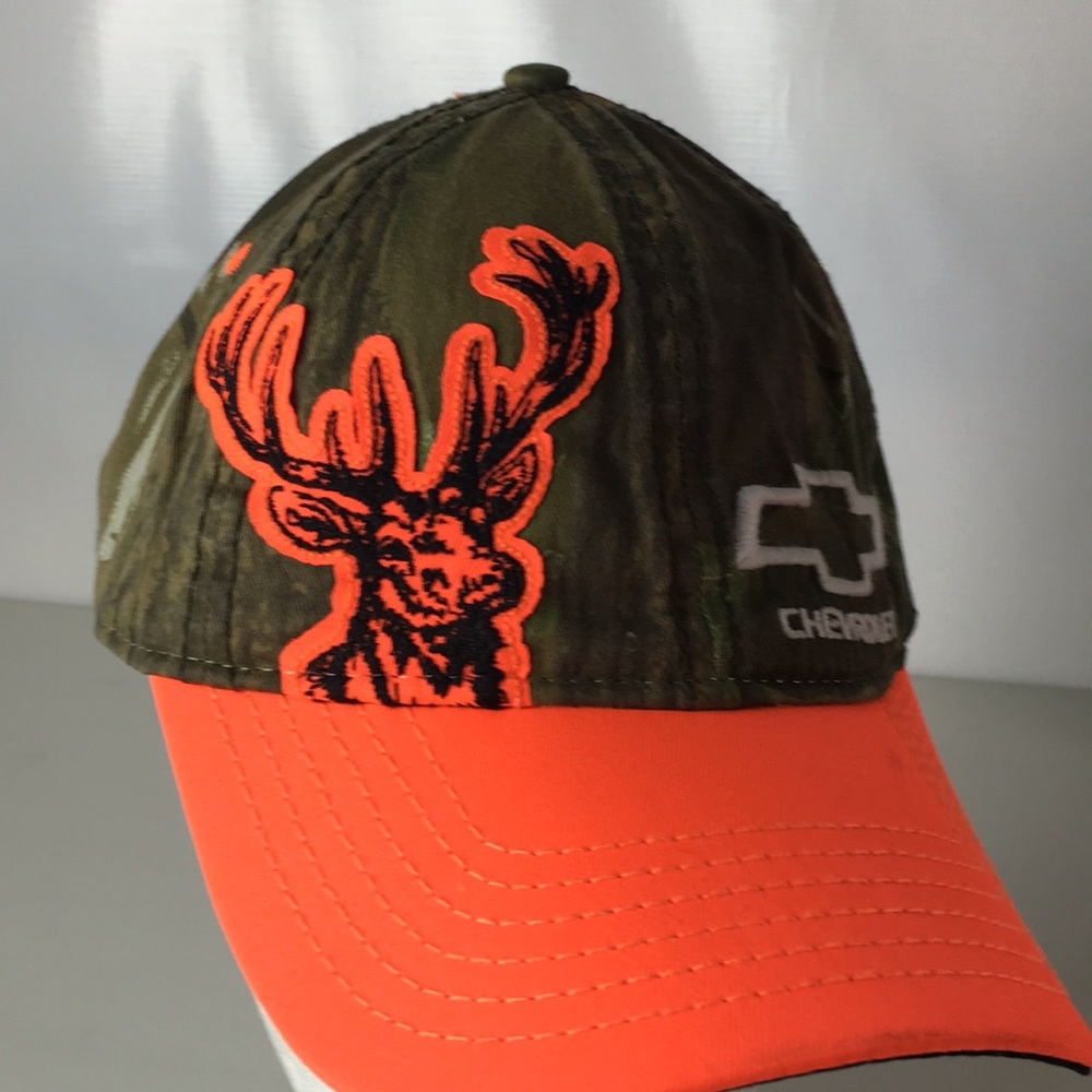 Chevrolet Deer Hunting hat Bow Tie Logo Strapback